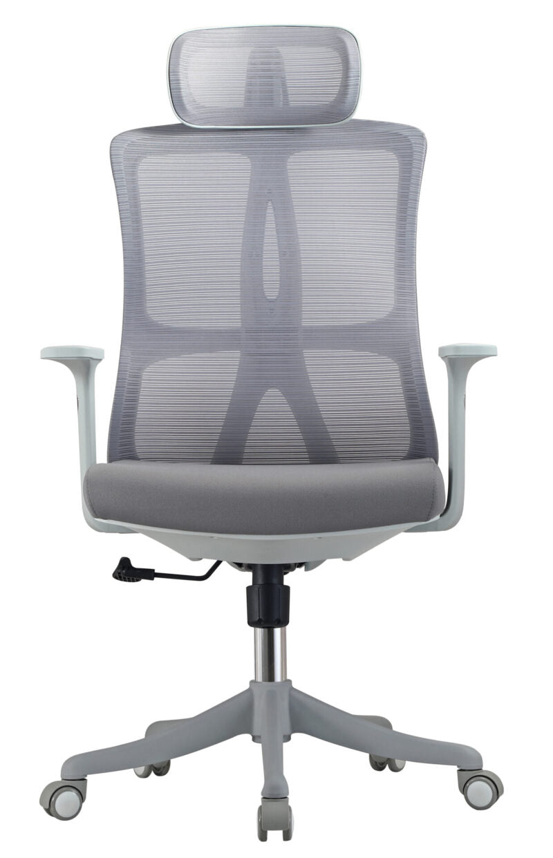 2326 Ergonomic High-Back Office Chair with Nylon Base & Tilt Mechanism