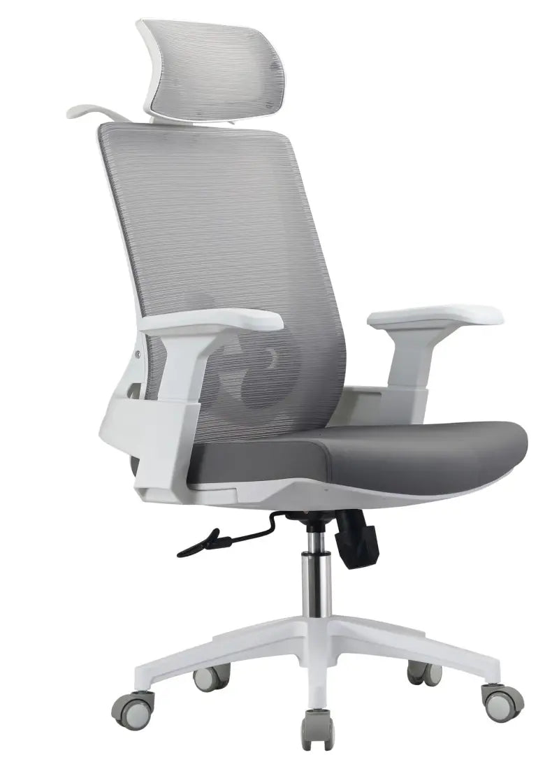 2327 Ergonomic High-Back Office Chair with Nylon Base & Tilt Mechanism