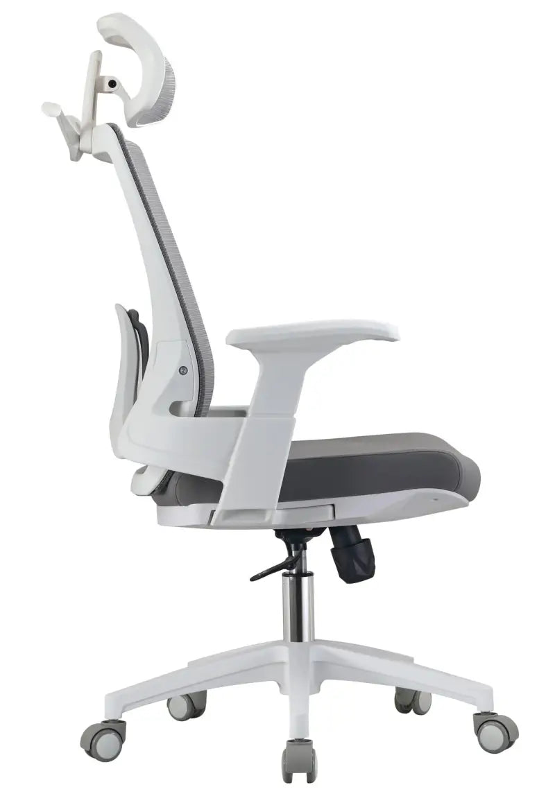 2327 Ergonomic High-Back Office Chair with Nylon Base & Tilt Mechanism