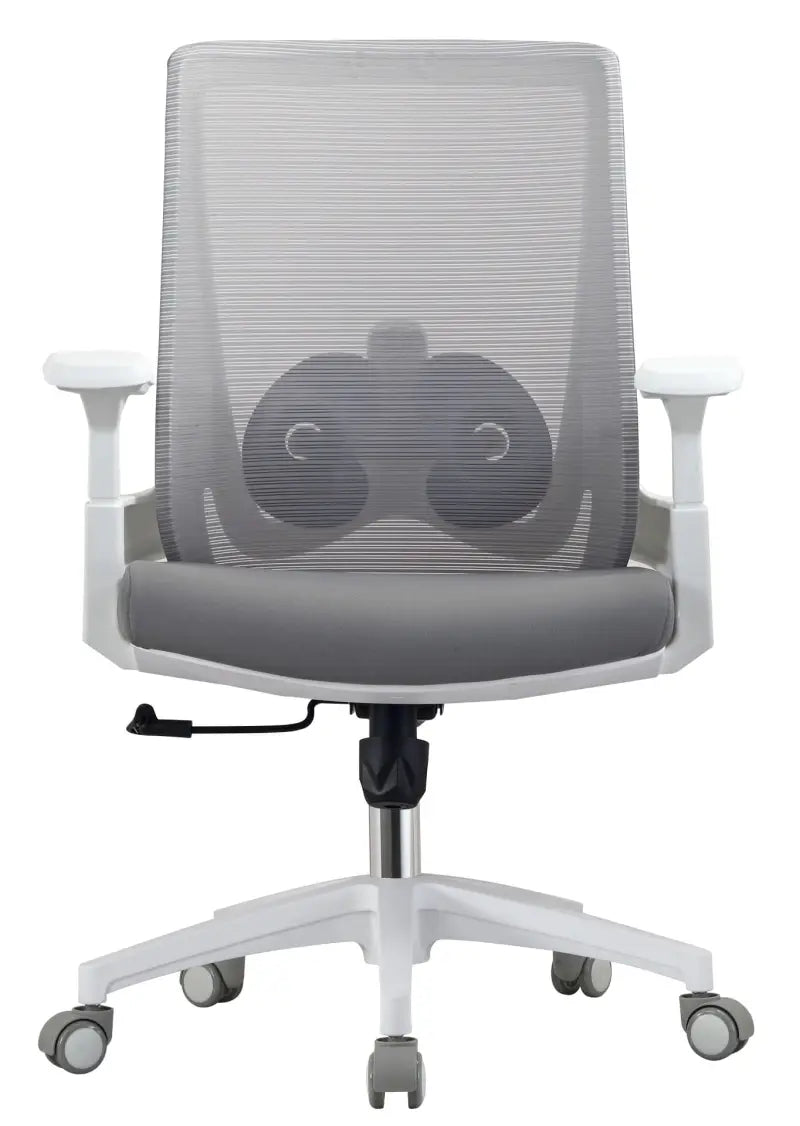 2327 Ergonomic Medium-Back Office Chair with Nylon Base & Tilt Mechanism