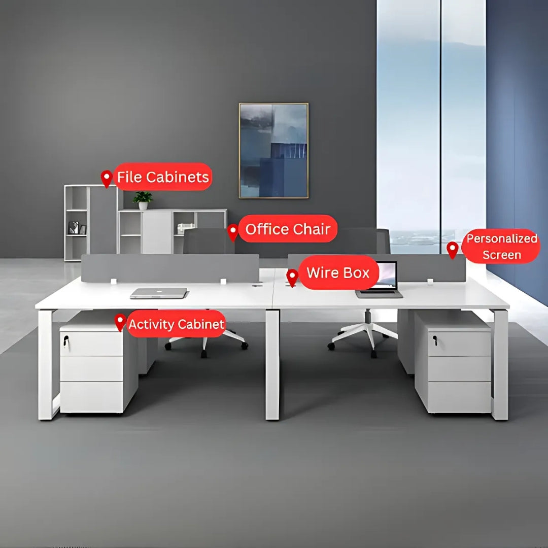 WorkFrame Ergonomic & Modern Office Workstation