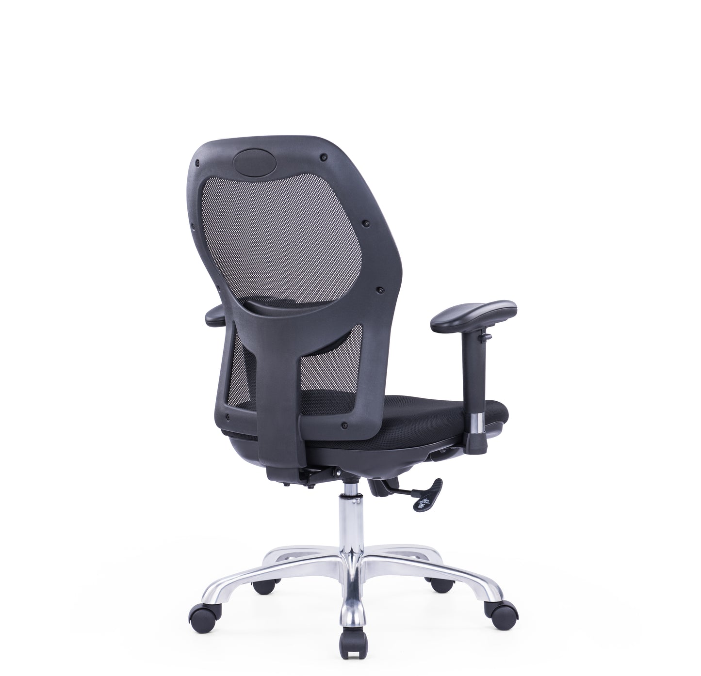 Roma Black Medium Back Chair