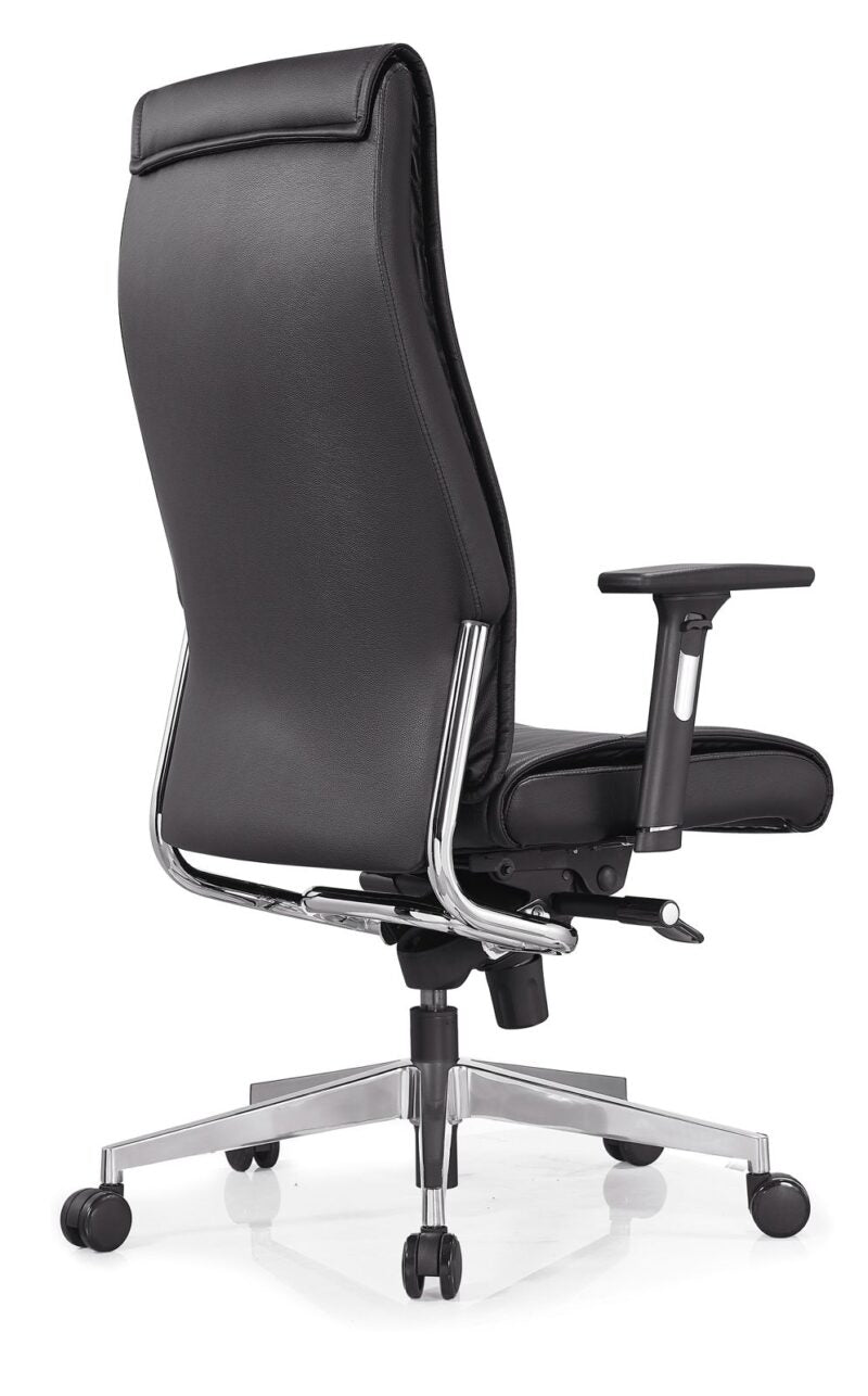 2103 Ergonomic High Back Office Chair with PU Leather, Lumbar Support, 4D Armrests & Reclining Function