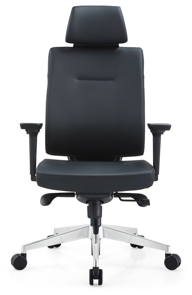 2363 Ergonomic High Back Office Chair with PU Leather, Lumbar Support, 4D Armrests & Reclining Function (Copy)
