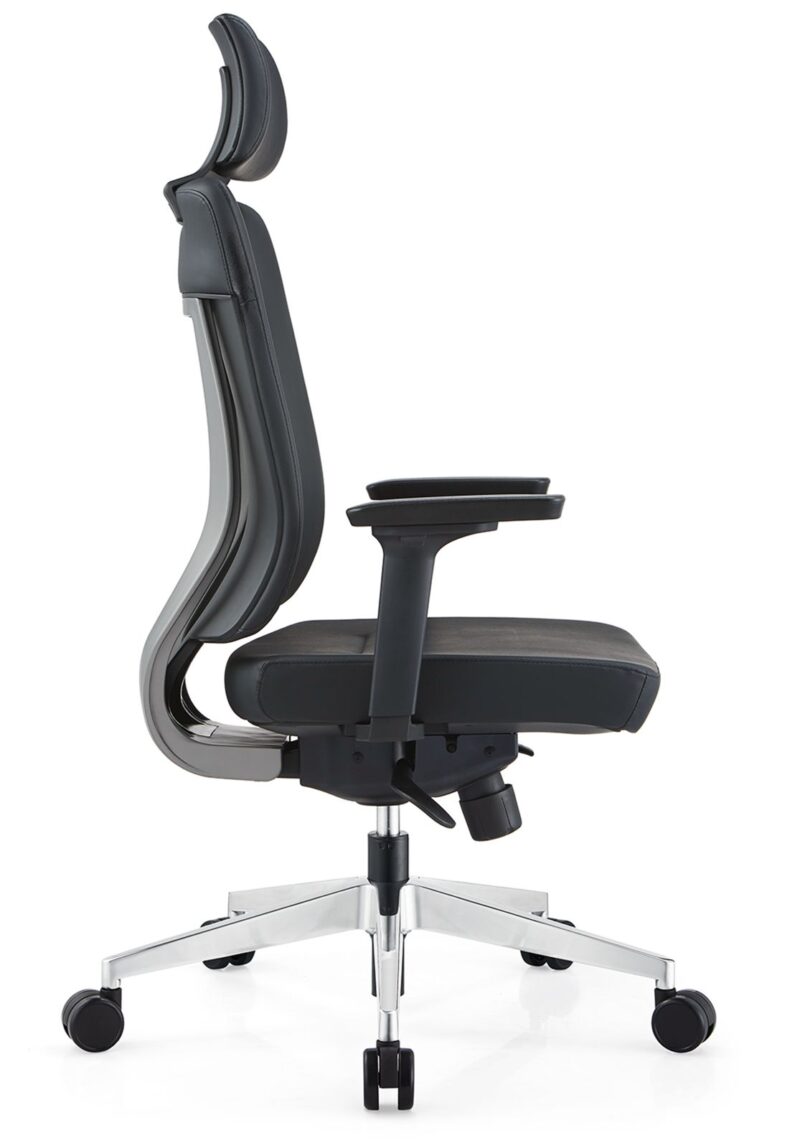 2363 Ergonomic High Back Office Chair with PU Leather, Lumbar Support, 4D Armrests & Reclining Function (Copy)