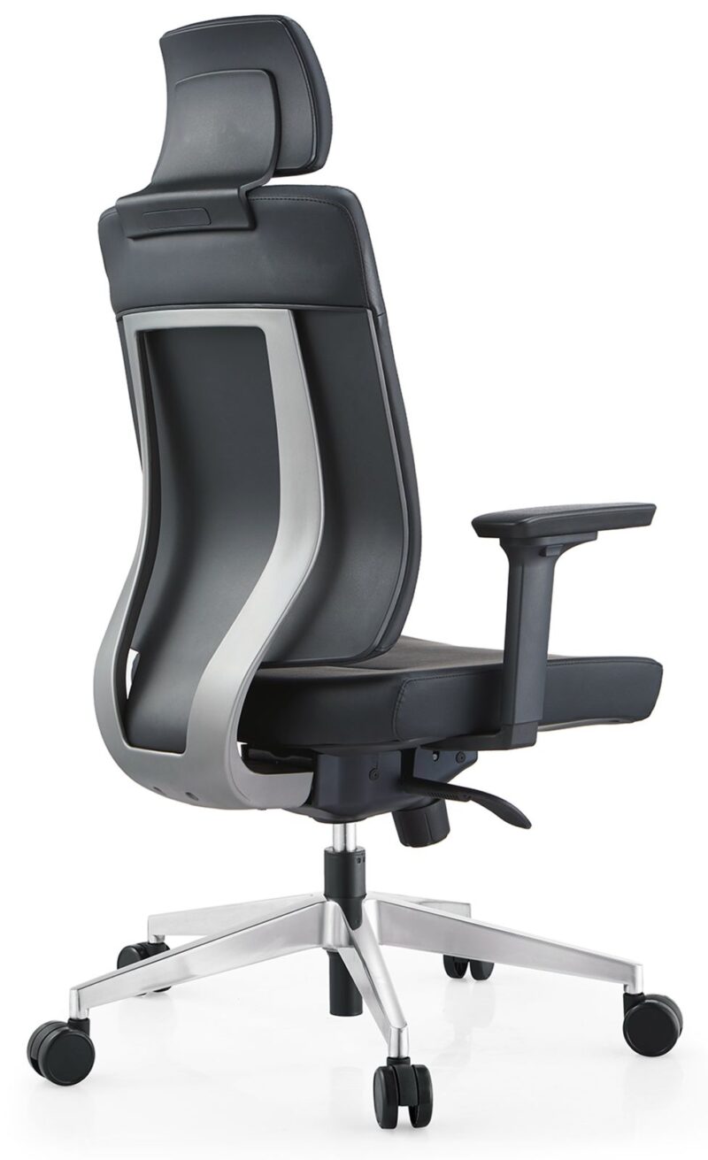 2363 Ergonomic High Back Office Chair with PU Leather, Lumbar Support, 4D Armrests & Reclining Function (Copy)