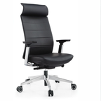 2178 Ergonomic High Back Office Chair with PU Leather, Lumbar Support, 4D Armrests & Reclining Function