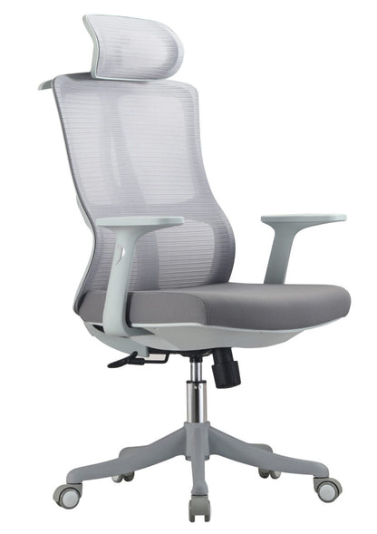 2326 Ergonomic High-Back Office Chair with Nylon Base & Tilt Mechanism