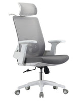 2327 Ergonomic High-Back Office Chair with Nylon Base & Tilt Mechanism