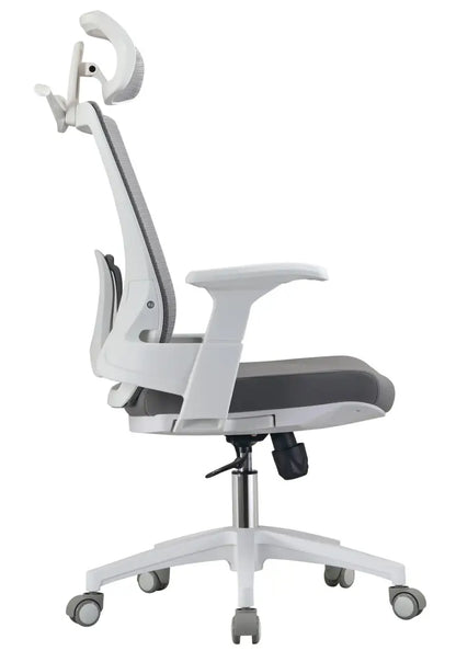 2327 Ergonomic High-Back Office Chair with Nylon Base & Tilt Mechanism