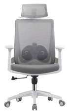 2327 Ergonomic High-Back Office Chair with Nylon Base & Tilt Mechanism