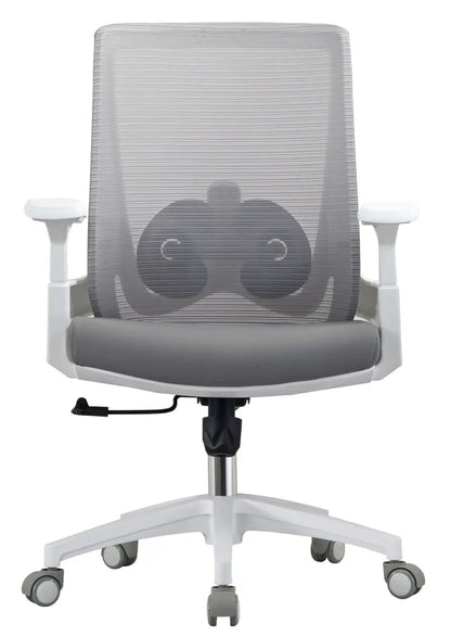 2327 Ergonomic Medium-Back Office Chair with Nylon Base & Tilt Mechanism