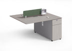 Premium Office Desk with Side Cabinet – Modern Design & High Functionality