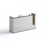 23 SERIES Office Furniture White MDF Wooden Two Seater Office Reception Desk Luxury Modern Office Counter for Reception