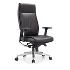 2103 Ergonomic High Back Office Chair with PU Leather, Lumbar Support, 4D Armrests & Reclining Function