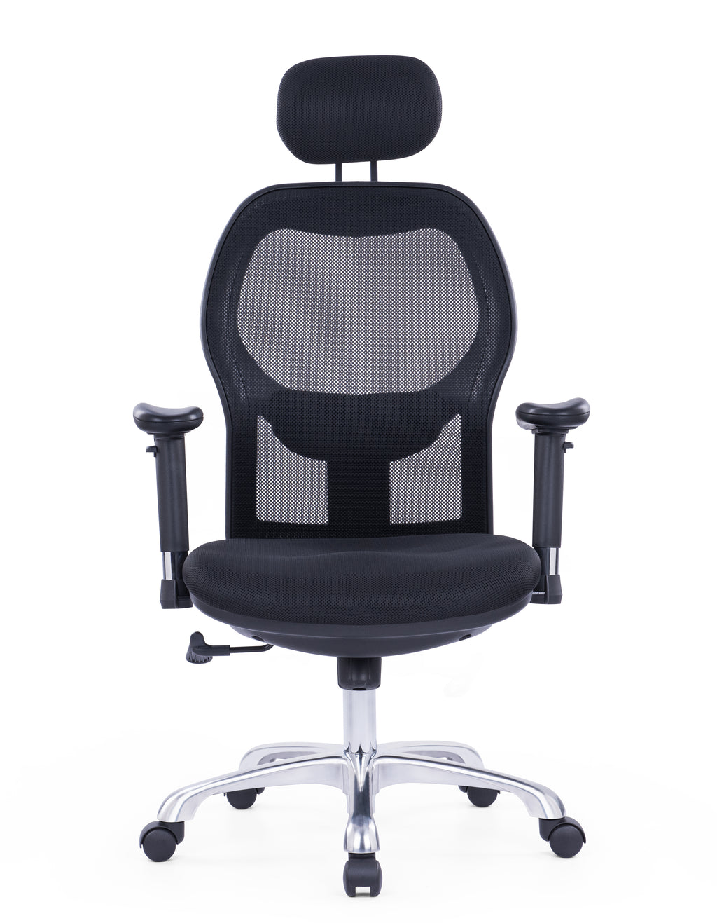 Roma Black High Back Chair