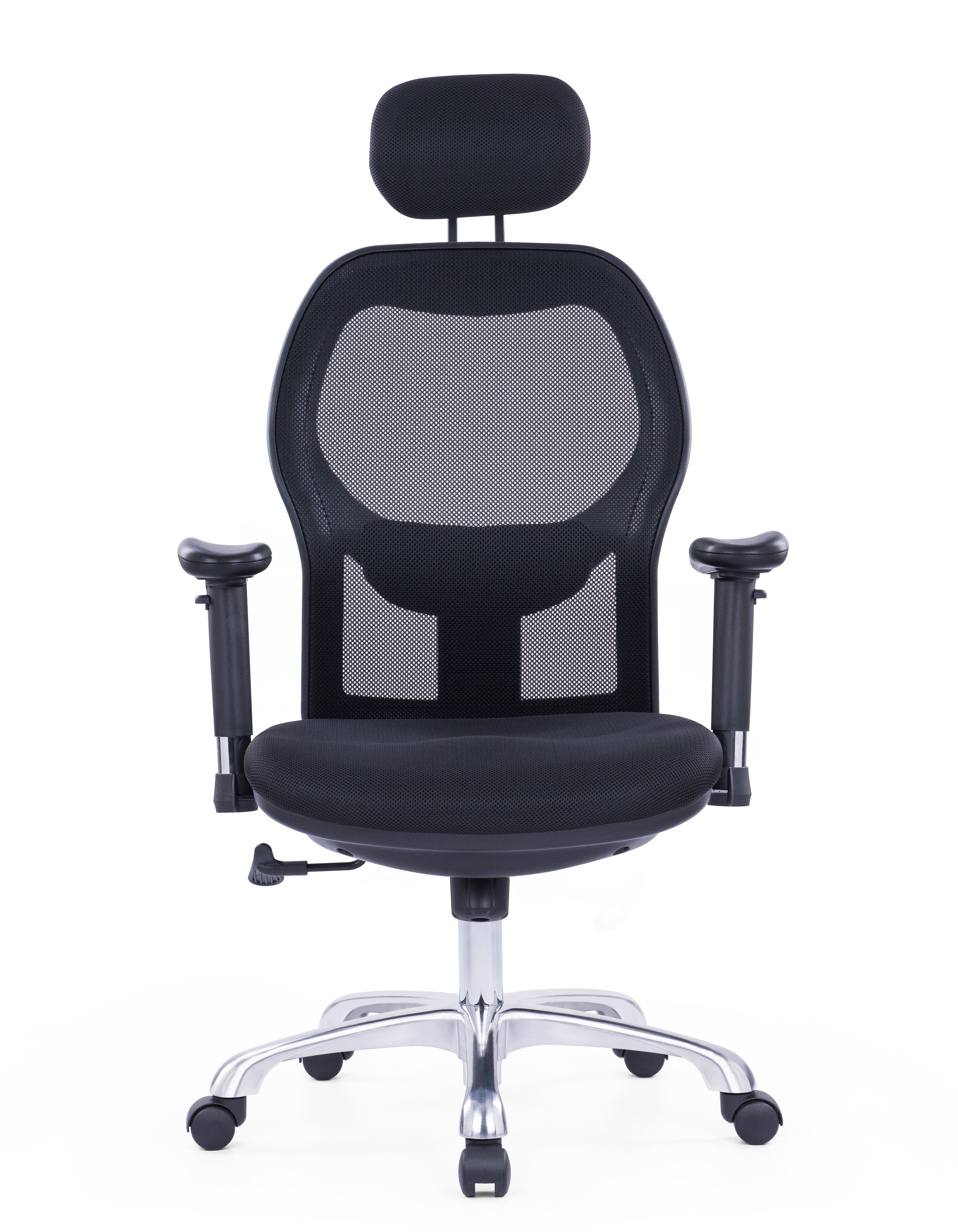 Roma Black High Back Chair