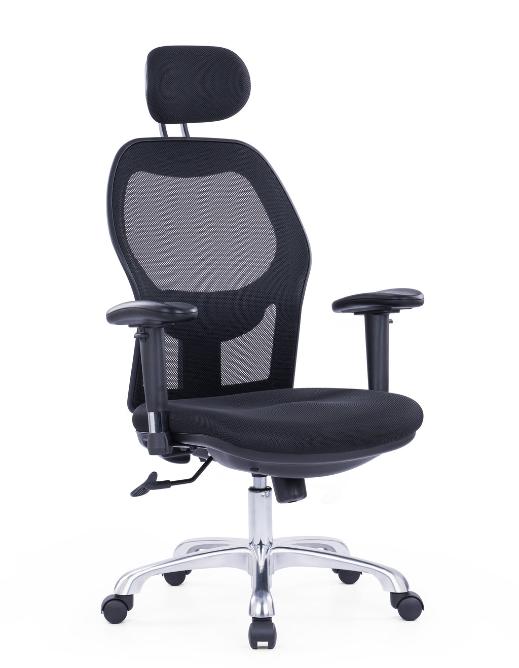 Roma Black High Back Chair
