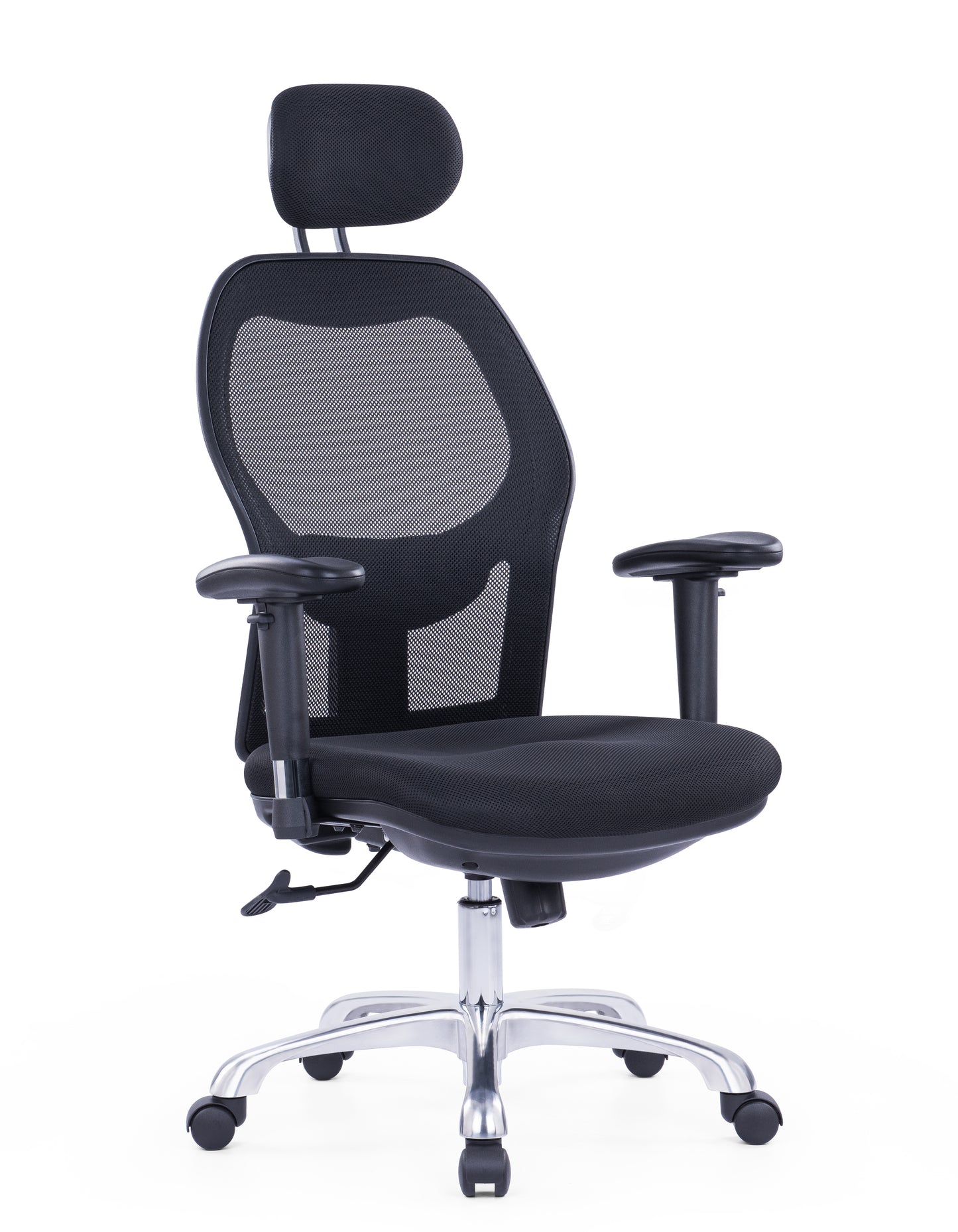 Roma Black High Back Chair