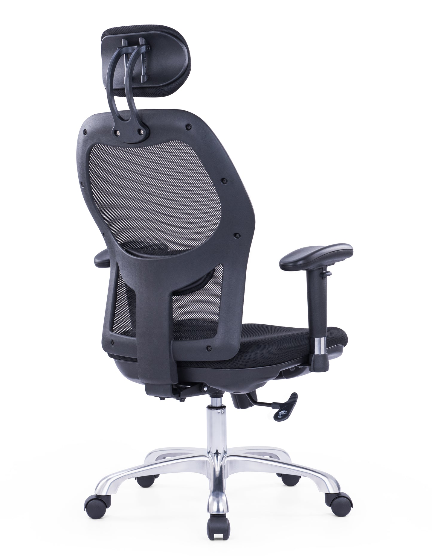 Roma Black High Back Chair