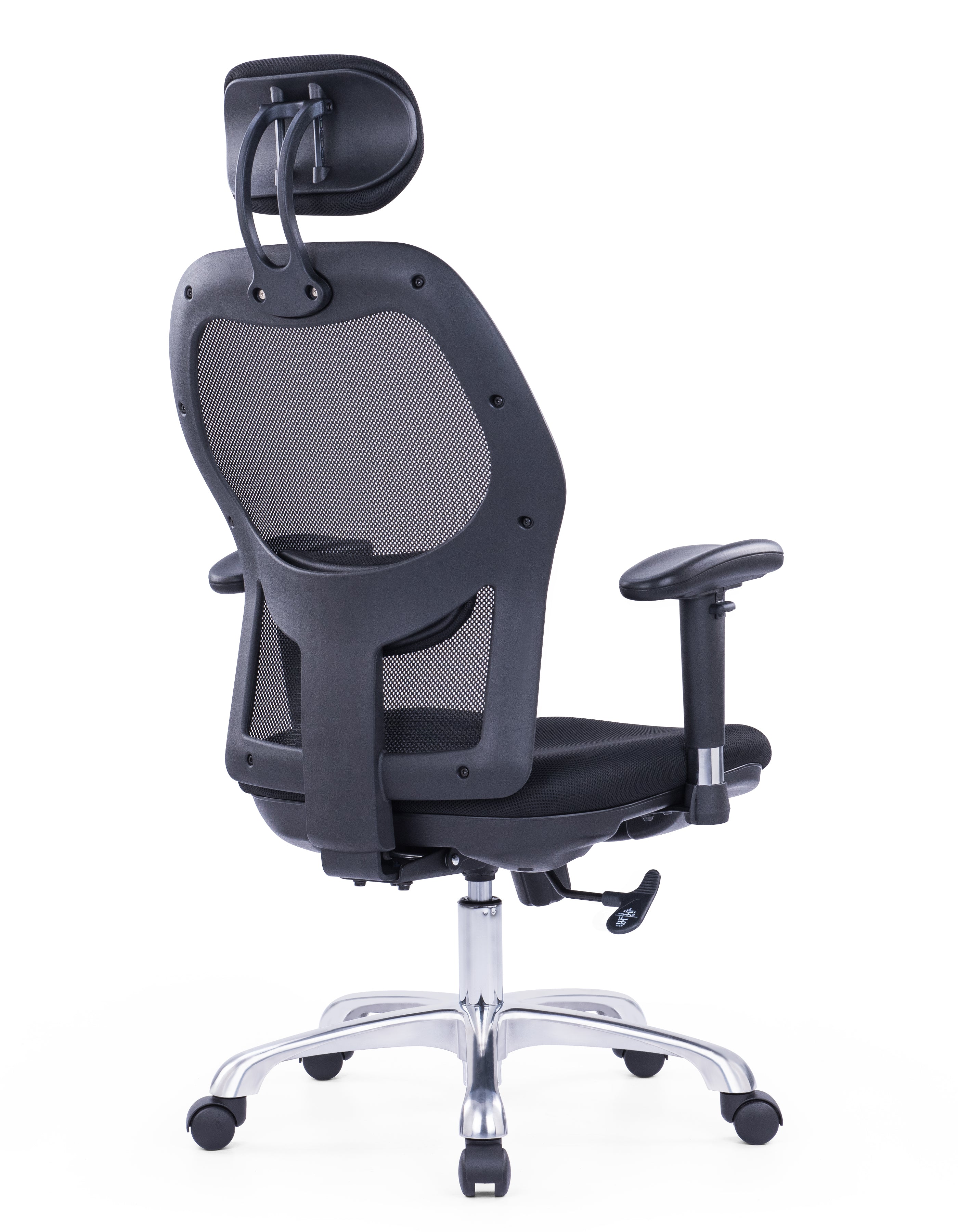Roma Black High Back Chair