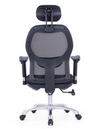 Roma Black High Back Chair