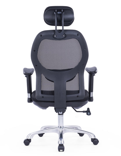 Roma Black High Back Chair