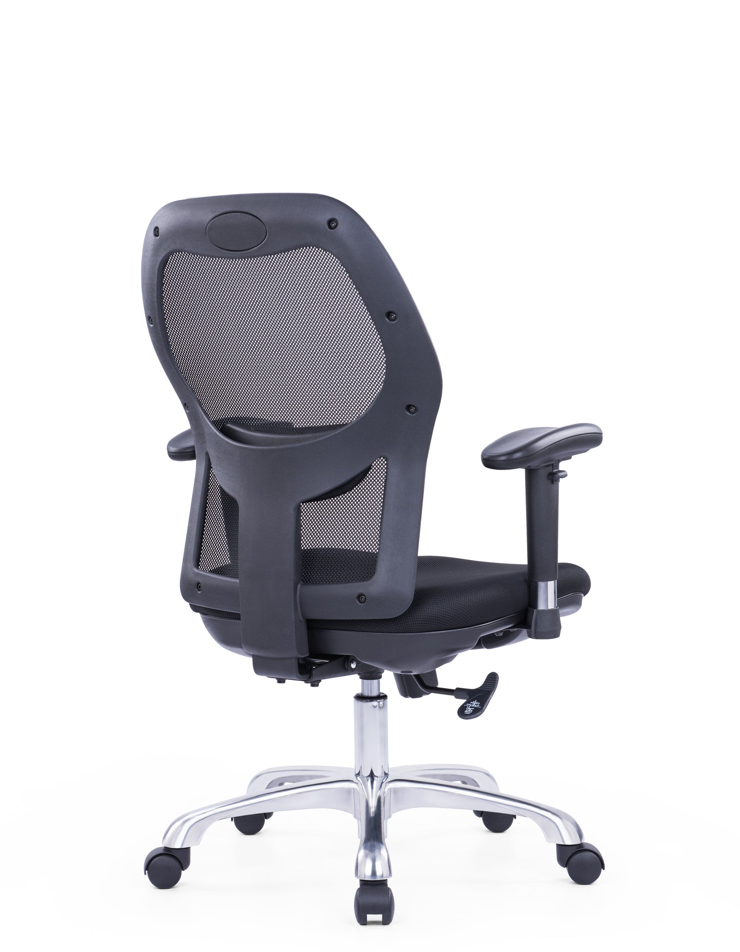 Roma Black Medium Back Chair