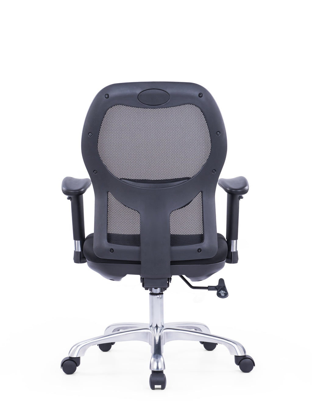Roma Black Medium Back Chair