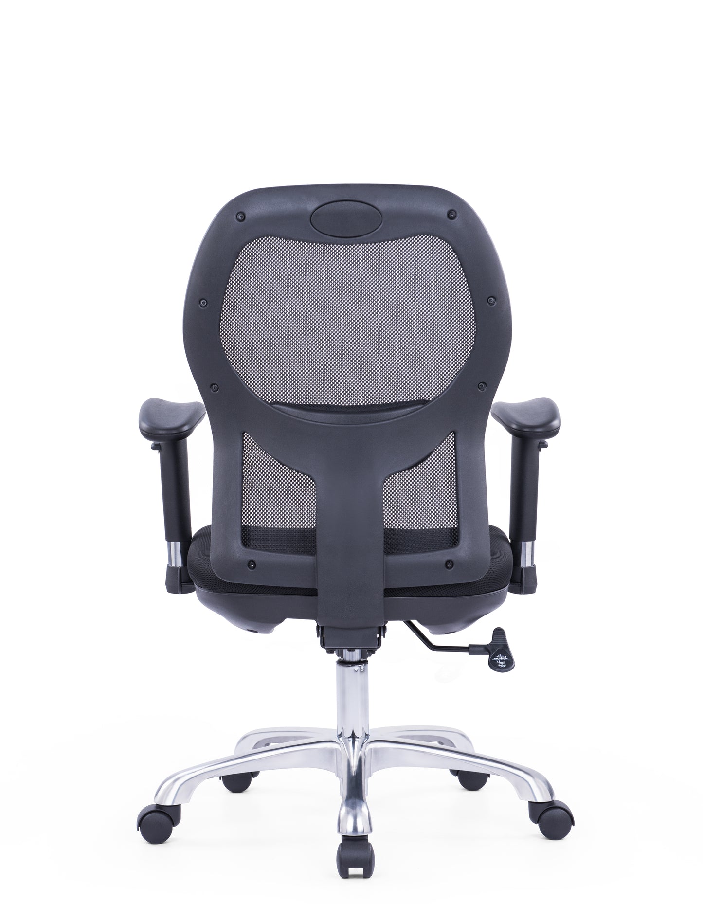 Roma Black Medium Back Chair