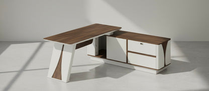 Elite Series Executive L-Shape CEO Desk
