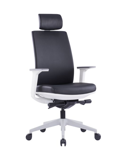 SitSmart High Back Office Chair for Comfort & Support – Adjustable