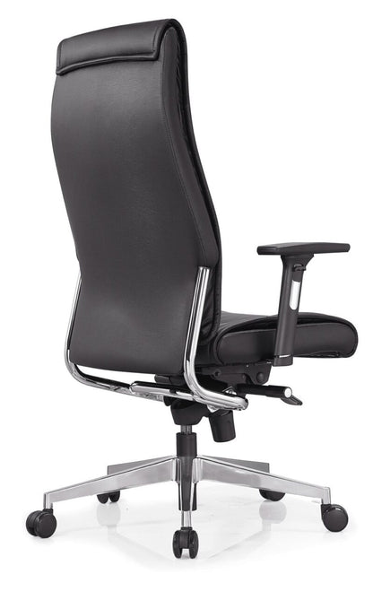 2103 Ergonomic High Back Office Chair with PU Leather, Lumbar Support, 4D Armrests & Reclining Function