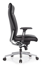 2103 Ergonomic High Back Office Chair with PU Leather, Lumbar Support, 4D Armrests & Reclining Function