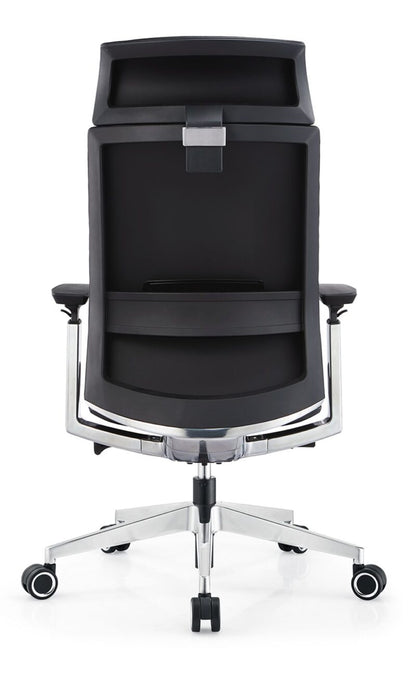 2178 Ergonomic High Back Office Chair with PU Leather, Lumbar Support, 4D Armrests & Reclining Function