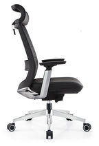 2178 Ergonomic High Back Office Chair with PU Leather, Lumbar Support, 4D Armrests & Reclining Function